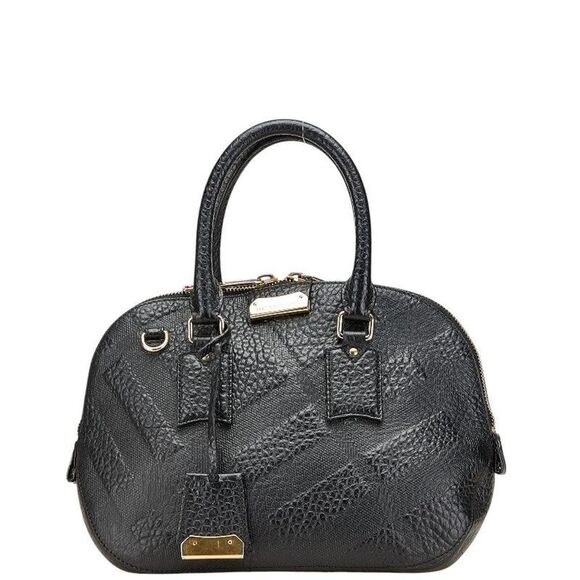 Pre Loved burberry Women black | black Handbags - Picture 1 of 8